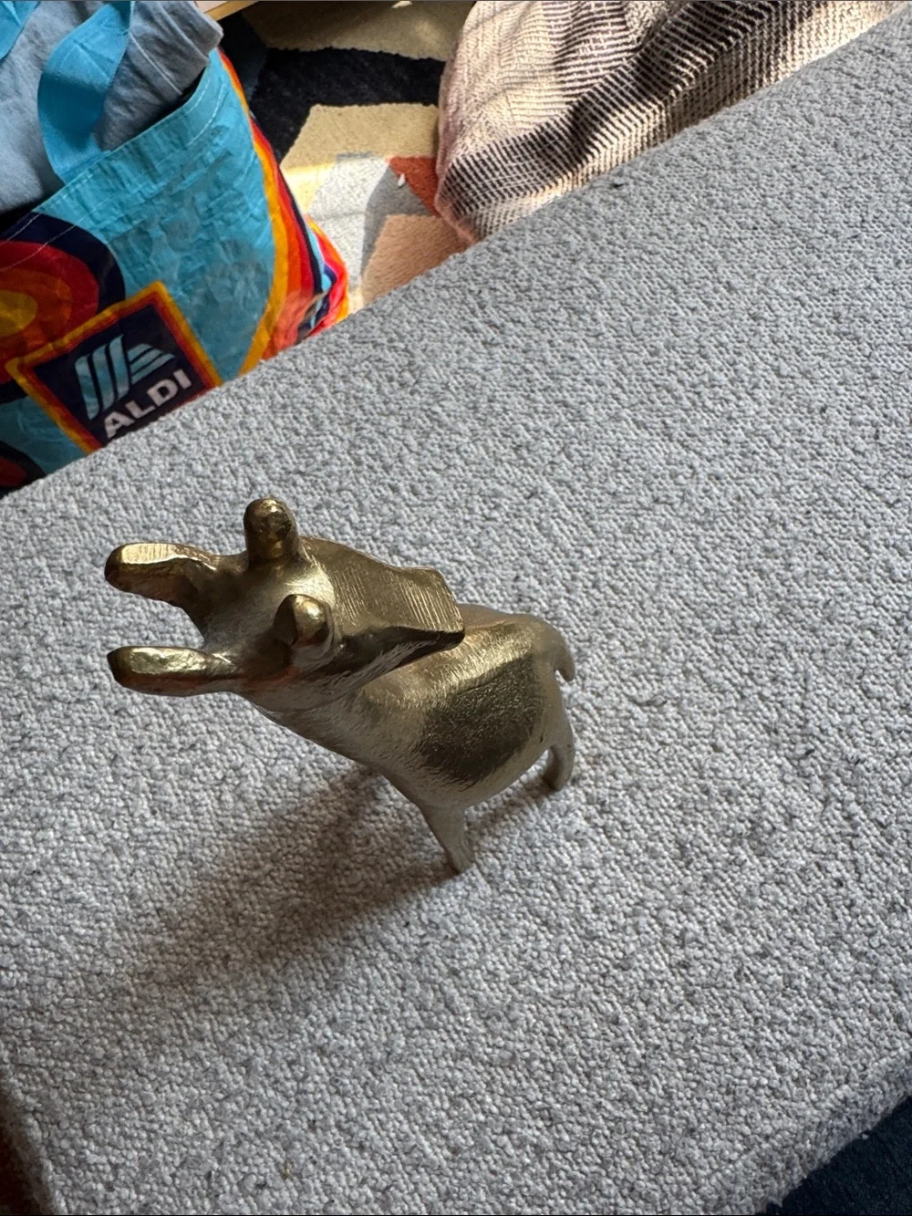 Target Threshold Gold Giraffe Figurine Brass Look Safari Animal Decor Statue